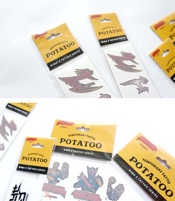 Bima x temporary tattoo