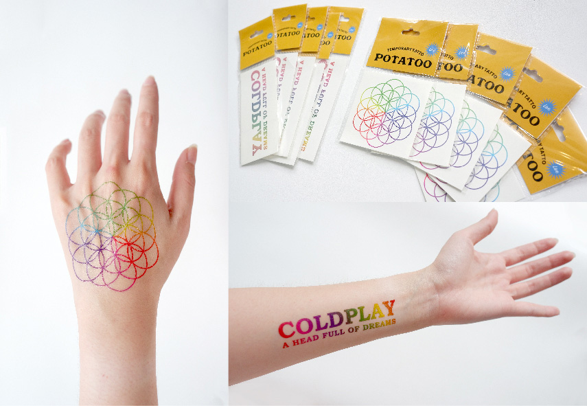 coldplay tattoo